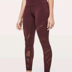 Lululemon | Reveal 7/8 Tight Dark Adobe NWT
